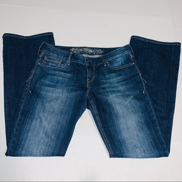 Express Denim - Express Stella Low Rise Bootcut Jeans size 8L